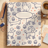 Poodles Dachshunds & Donuts Notitieboek