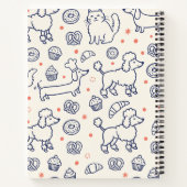 Poodles Dachshunds & Donuts Notitieboek (Achterkant)