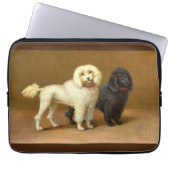  "Poodles Electronics Bag" Laptop Sleeve (Voorkant)