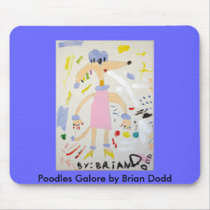 Poodles Galore Muismat van Brian Dodd