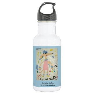 Poodles Galore Waterfles