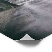 Poodles  geïnspireerd rond de stad Cute Poodle Dog Poster (Hoek)