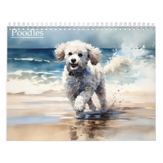 Poodles Kalender, elk jaar Kalender (Hoes)
