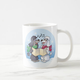 Poodles KerstCaroling Koffiemok