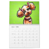 Poodles off-Leash Art™ Vol 1 Kalender (Mar 2026)