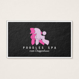 Poodles Spa Kaarten Visitekaartjes