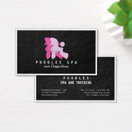 Poodles Spa Kaarten Visitekaartjes