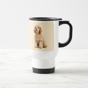 Poodles willen gewoon een vlinderreismoug hebben reisbeker