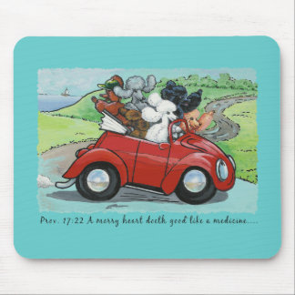 Poodsen Converteerbare Scriptbeveiliging Mousepad Muismat
