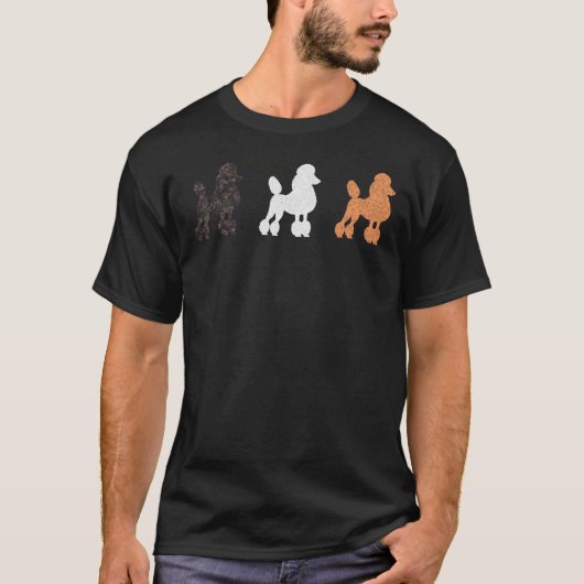 Poodsen zijn het antwoord t-shirt (Voorkant)