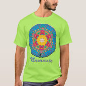 Poof Ball Namaste Kaleidoscope T-shirt (Voorkant)