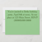 Poof Kaart (Achterkant)