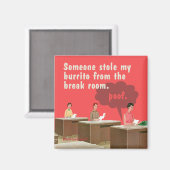 Poof! Magneet (Voorkant / Achterkant)