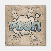 POOF! stripboek Steampunk Pop Magneet (Voorkant)