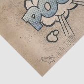 POOF!  stripboek Steampunk Pop Tissuepapier (Detail)