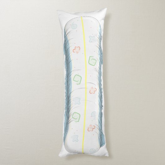 Poofy Diaper-pillow Lichaamskussen (Achterkant (Verticaal))