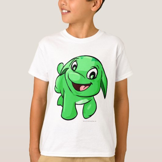 Poogle Green T-shirt (Voorkant)