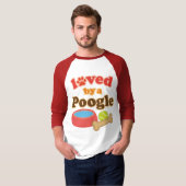 Poogle Hondenras Gift T-shirt (Voorkant volledig)