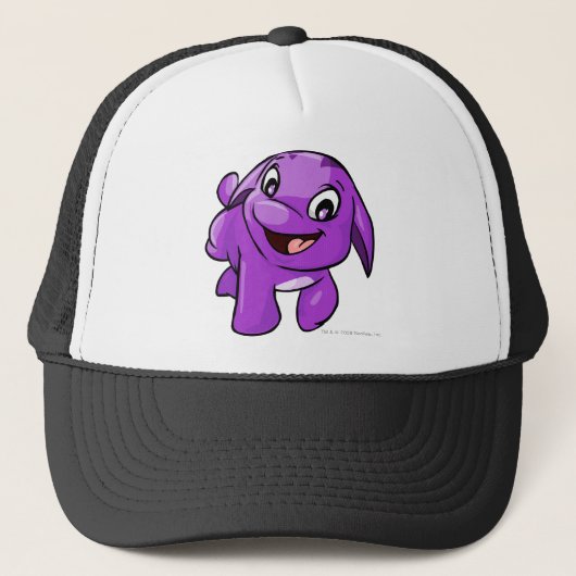 Poogle Paars Trucker Pet (Voorkant)