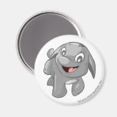 Poogle Silver Magneet (Voorkant / Achterkant)