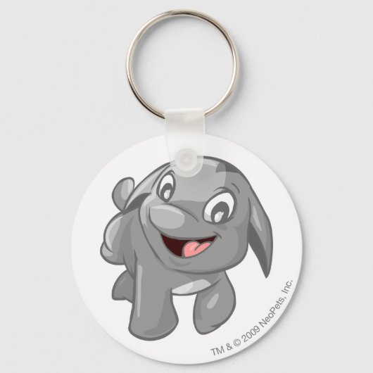 Poogle Silver Sleutelhanger (Voorkant)