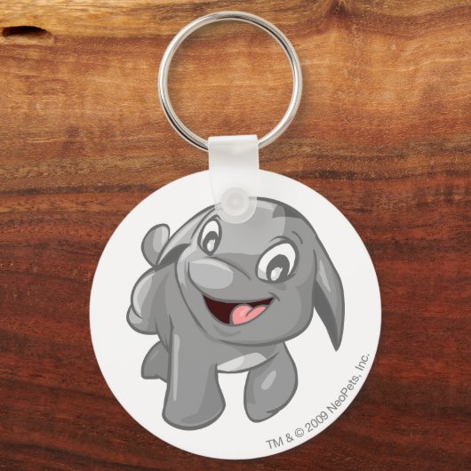 Poogle Silver Sleutelhanger (Voorkant)