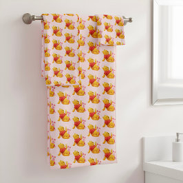 Pooh badhanddoekenset bad handdoek