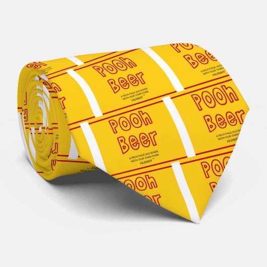 Pooh Beer Stropdas (Opgerold)
