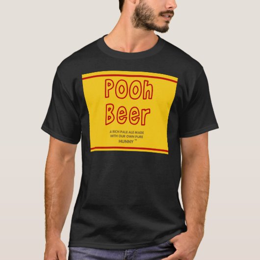 Pooh Beer T-shirt (Voorkant)
