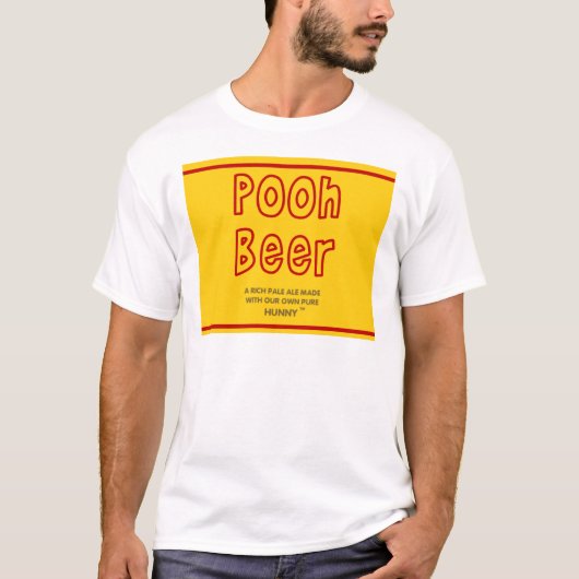 Pooh Beer T-shirt (Voorkant)