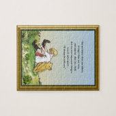 Pooh Beer-woorden van aanmoediging Legpuzzel (Horizontaal)