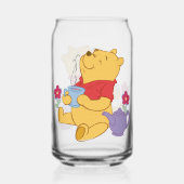 Pooh Blikvorm Glas (Voorkant)