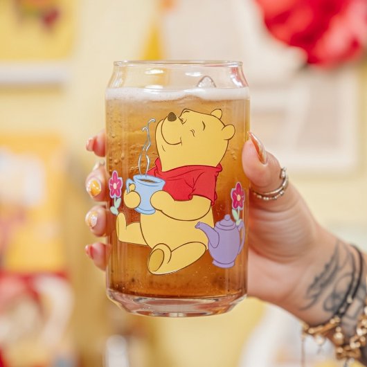 Pooh Blikvorm Glas