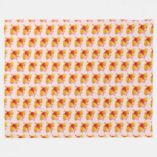 Pooh Fleece Blanket (Voorkant (Horizontaal))