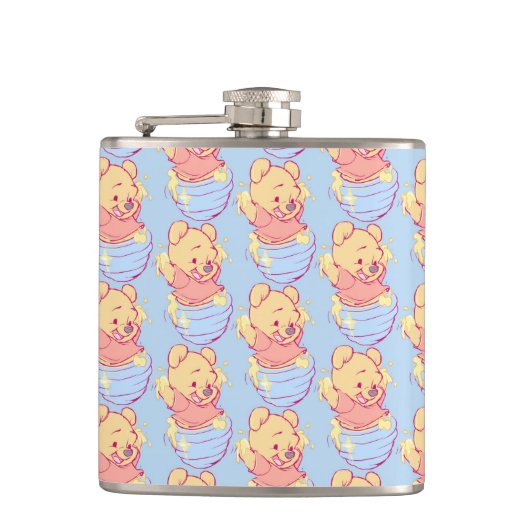 Pooh Flesje Heupfles (Voorkant)