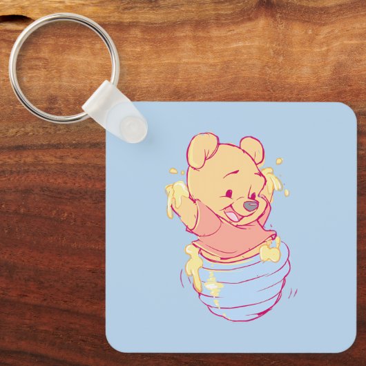 Pooh Keychain (Voorkant)