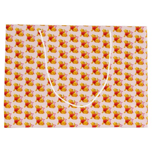 Pooh Large Gift Bag Groot Cadeauzakje (Achterkant)