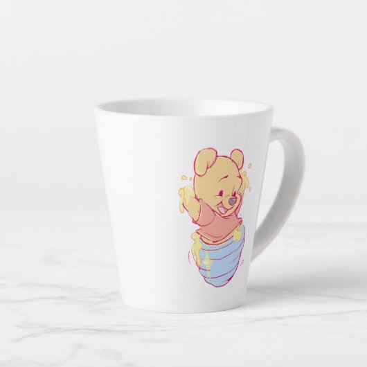 Pooh Latte Mug Mok (Rechterhoek)