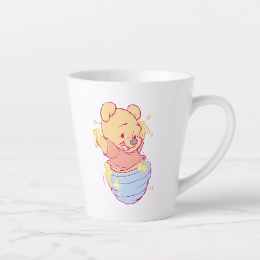 Pooh Latte Mug Mok (Rechts)