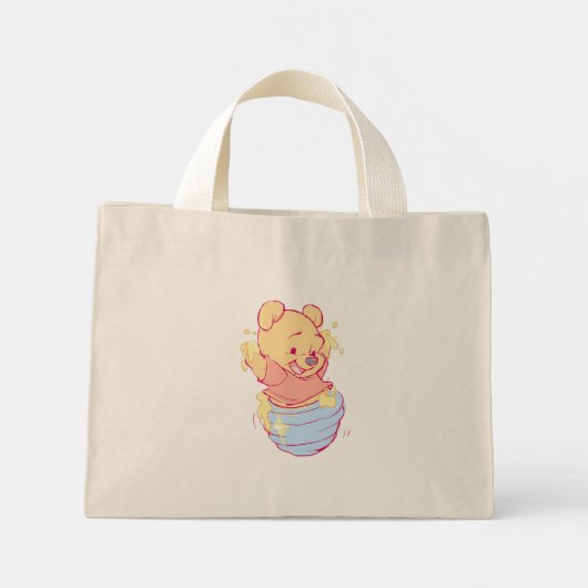 Pooh Mini Tote Bag (Achterkant)