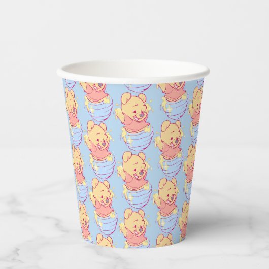Pooh Papieren Bekers (Voorkant)