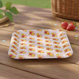 Pooh Papieren Borden Bordje