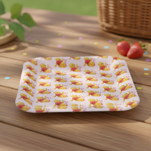 Pooh Papieren Borden Bordje