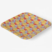 Pooh Papieren Bordje (Gebogen)