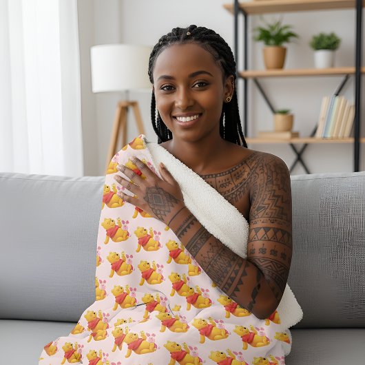 Pooh Sherpa Blanket Deken