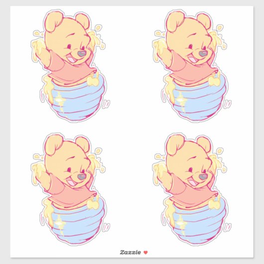 Pooh Sticker (Vel)