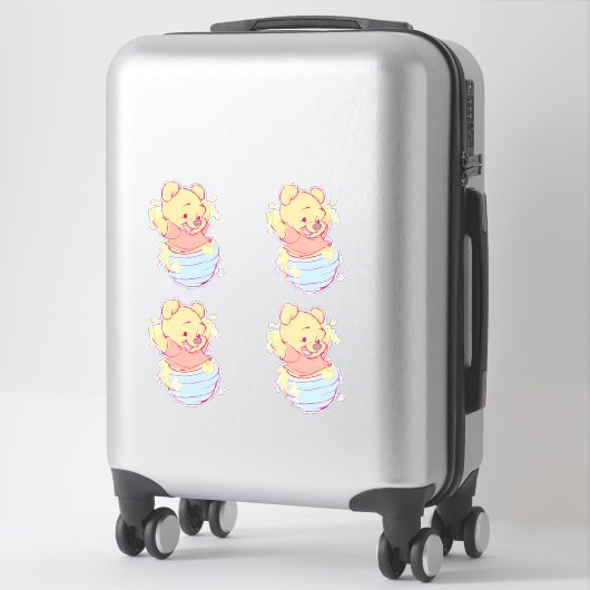 Pooh Sticker (Koffer)