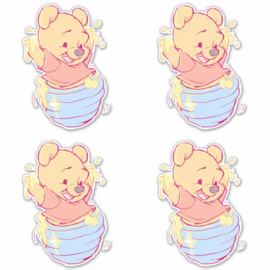Pooh Sticker (Voorkant)