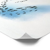 Pooh zei: "Zelfs als we uit elkaar zijn Poster (Hoek)