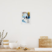 Pooh zei: "Zelfs als we uit elkaar zijn Poster (Keuken)